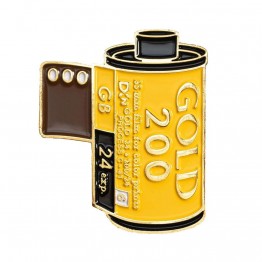 OE 롤필름 골드200 카메라 뱃지 P62